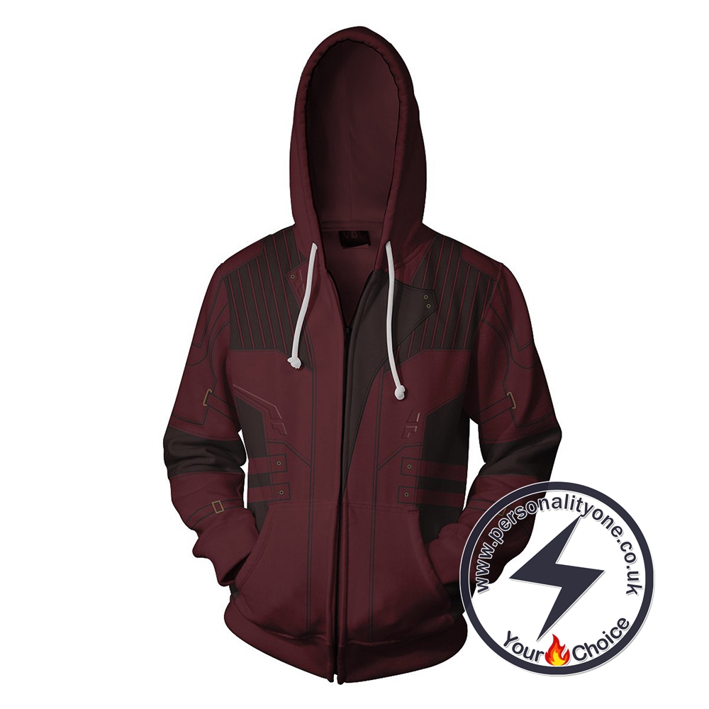 Avengers Infinity War Hoodie - Star Lord Jacket